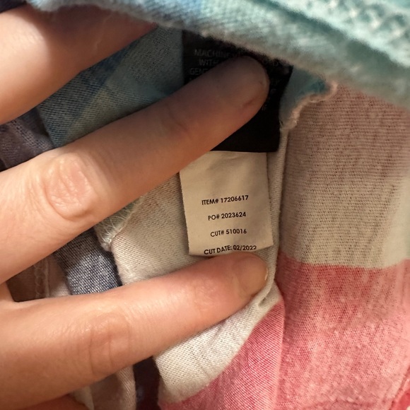 Striped torrid tank size 2 pink blue - Picture 7 of 7